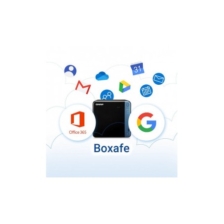 QNAP LS-BOXAFE-M365-1USER-1Y - Boxafe for Microsoft 365, 1 User, 1 Year , Physical Package