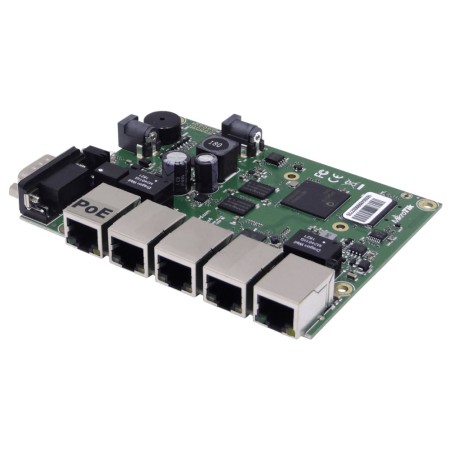 Mikrotik RB450Gx4 716 MHz, 1 GB RAM, Router OS L5