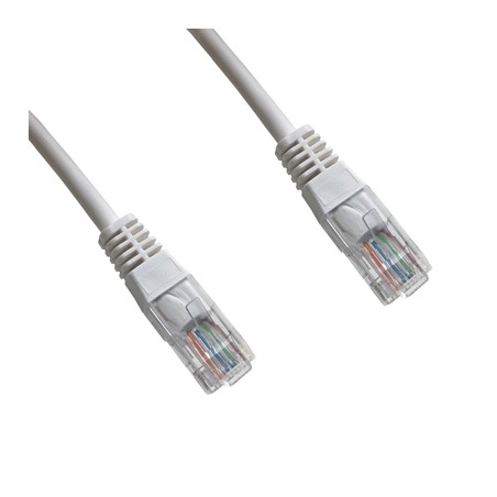 DATACOM Patch cord UTP CAT5E 7m bílý