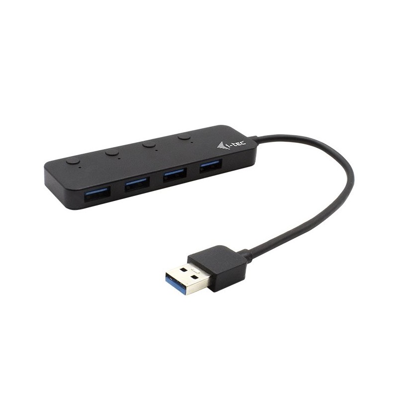i-tec USB 3.0 nabíjecí HUB 4port s individuálními vypínači