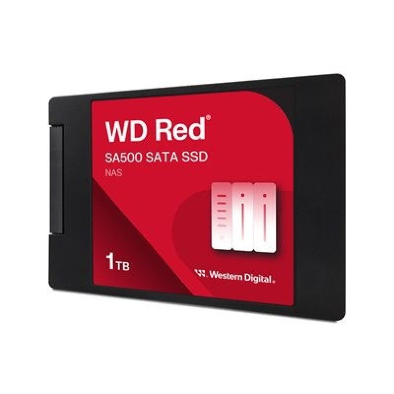 QNAP WD, SSD, Red SA500, SATA III, 2.5-inch, 1TB, WDS100T1R0A