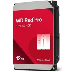 QNAP WD, HDD, Red Pro, SATA III, 3.5-inch, 12TB, WD122KFBX