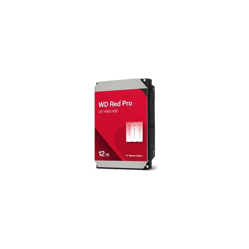 QNAP WD, HDD, Red Pro, SATA III, 3.5-inch, 12TB, WD122KFBX