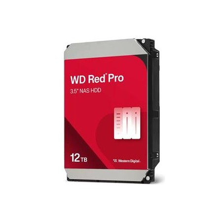 QNAP WD, HDD, Red Pro, SATA III, 3.5-inch, 12TB, WD122KFBX