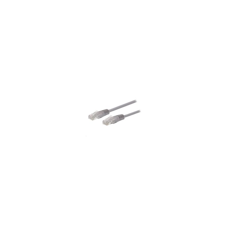 C-TECH kabel patchcord Cat5e, UTP, šedý, 50m