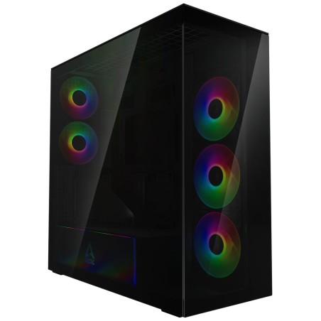 ARCTIC Xtender (Black) black window with GPU