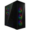 ARCTIC Xtender (Black) black window with GPU