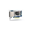 QNAP 4-port miniSAS HD host bus adapter, Broadcom Aero SAS3816, PCIe 4.0 x 8 for TL SAS JBOD series