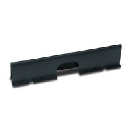 Shielding Partition Solid 600mm wide Black