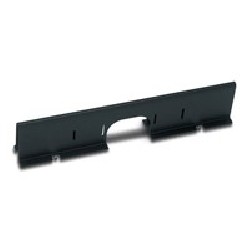 Shielding Partition Pass-through 600mm wide Black