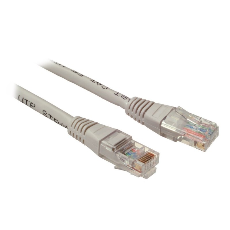 SOLARIX patch kabel CAT6 UTP PVC 15m šedý non-snag proof