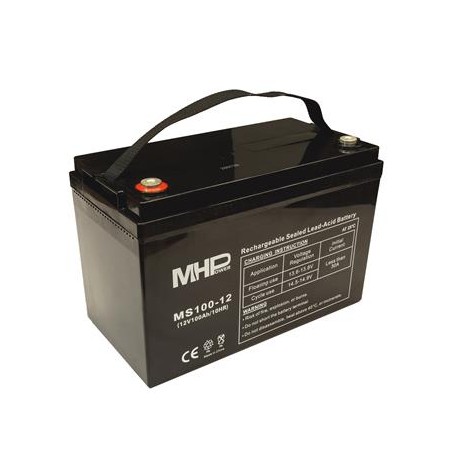 Pb akumulátor MHPower VRLA AGM 12V/100Ah (MS100-12