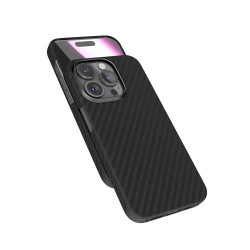 Epico Mag+ Carbon kryt pro iPhone 15 Pro