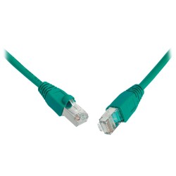 SOLARIX patch kabel CAT5E SFTP PVC 5m zelený snag-proof