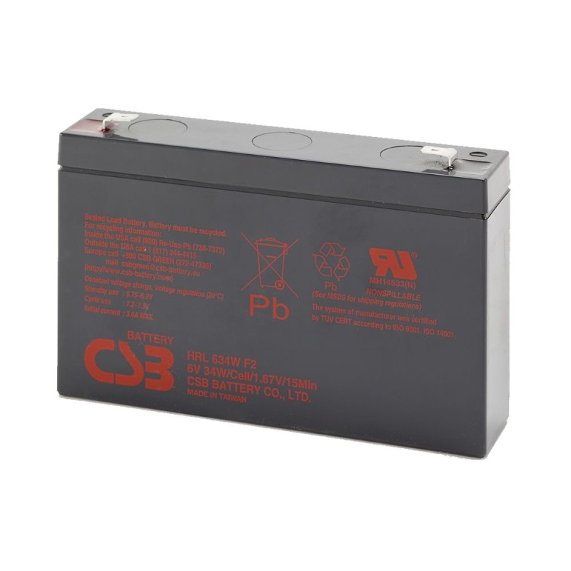 Baterie CSB 6V 9 Ah