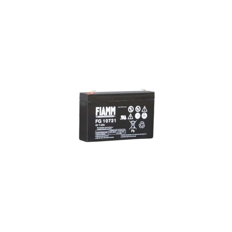 Fiamm olověná baterie FG10721 6V/7,2Ah