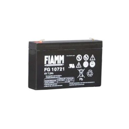 Fiamm olověná baterie FG10721 6V/7,2Ah