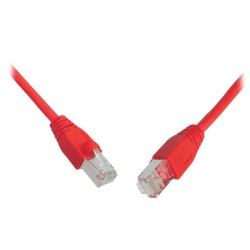 SOLARIX patch kabel CAT5E SFTP PVC 5m červený
