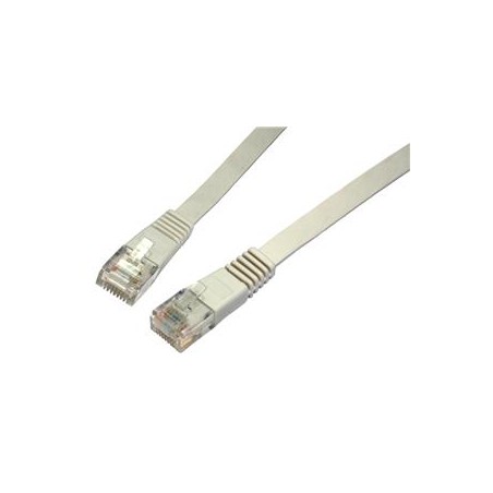 SOLARIX patch kabel plochý CAT5E UTP LSOH 1m šedý