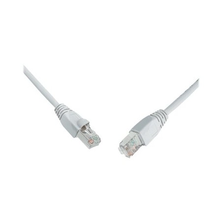 SOLARIX patch kabel CAT6 SFTP PVC 0,5m šedý snag-proof