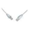 SOLARIX patch kabel CAT6 SFTP PVC 0,5m šedý snag-proof