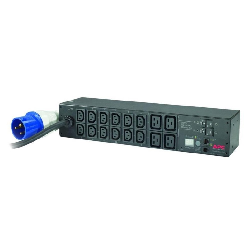 APC Rack PDU, Metered, 2U, 32A, 230V, AP7822B