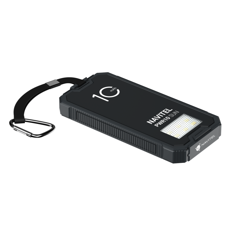 NAVITEL PWR10 SUN powerbanka se solárním nabíjením - kapacita 10000 mAh