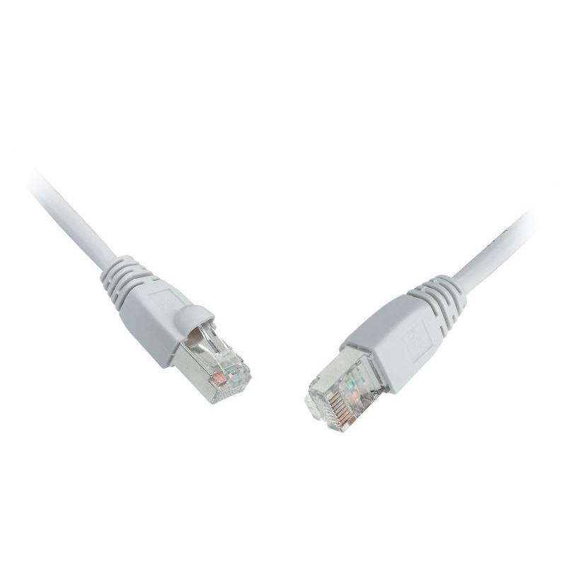 SOLARIX patch kabel CAT6 SFTP PVC 15m šedý snag-proof