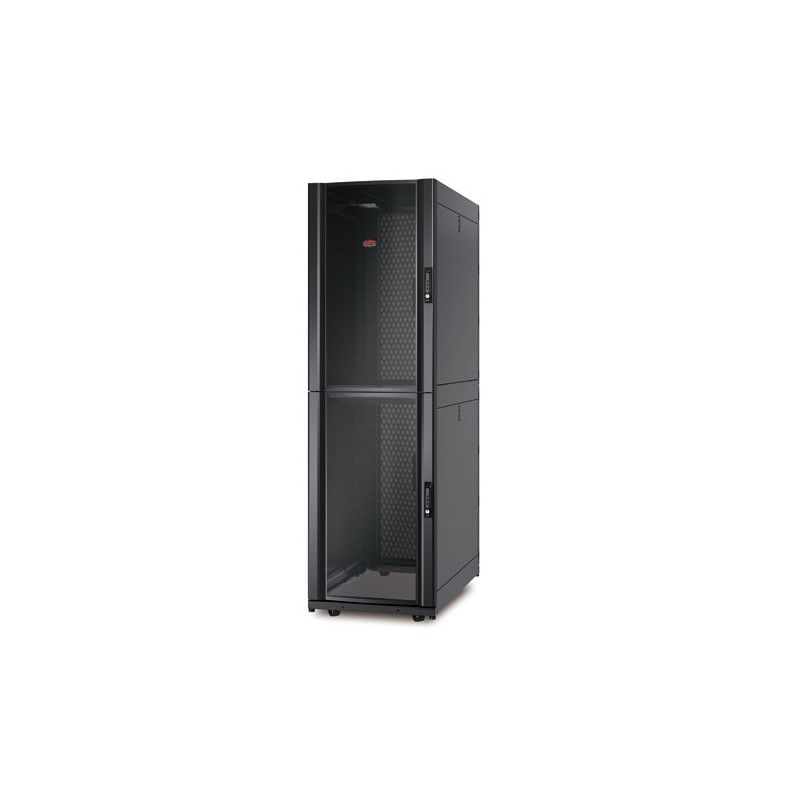 NetShelter SX Colocation 2 x 20U 600mm Widex1070mm Deep Encl w.Sides Black