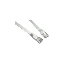 Solarix Patch kabel plochý CAT6 UTP LSOH 1m šedý non-snag-proof