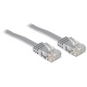 SOLARIX patch kabel plochý CAT6 UTP LSOH 5m šedý