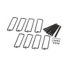 Mounting Rail Brush Strips, NetShelter SX, 750mm W