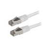 SOLARIX 10G patch kabel CAT6A SFTP LSOH 1m, šedý non-snag proof