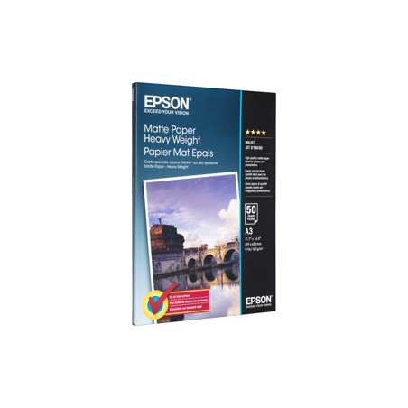 EPSON A3,Matte Paper Heavyweight (50listů)