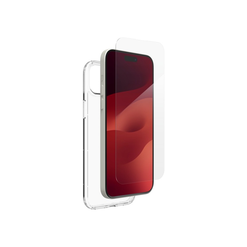 ZAGG Invisible Shield Elite 360°sklo + kryt iPhone 15 Plus průhledný