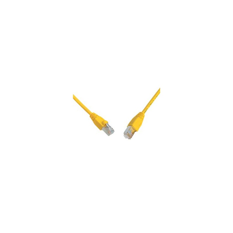 SOLARIX patch kabel CAT6 SFTP PVC 1m žlutý