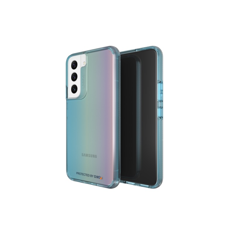 ZAGG GEAR4 Milan kryt SG S22 Plus transparentní tyrkys