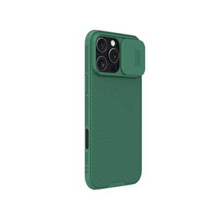 Nillkin CamShield PRO Magnetic Zadní Kryt pro Apple iPhone 16 Pro Max Dark Green