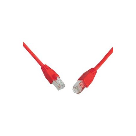 SOLARIX patch kabel CAT6 SFTP PVC 5m červený