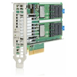 HPE NS204i-p x2 Lanes NVMe PCIe3 x8 OS Boot Device (2x480 GB NVMe M.2 SSD inside)