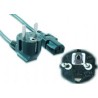 Gembird napájecí kabel IEC C13, černý, 1,8m