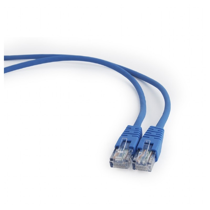 GEMBIRD Eth Patch kabel cat5e UTP, 1m, modrý