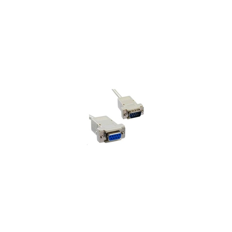 PREMIUMCORD Kabel sériový 2m prodlužovací (Canon 9M/9F, rozebírací, RS232)