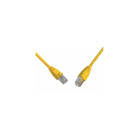 SOLARIX patch kabel CAT5E SFTP PVC 3m žlutý