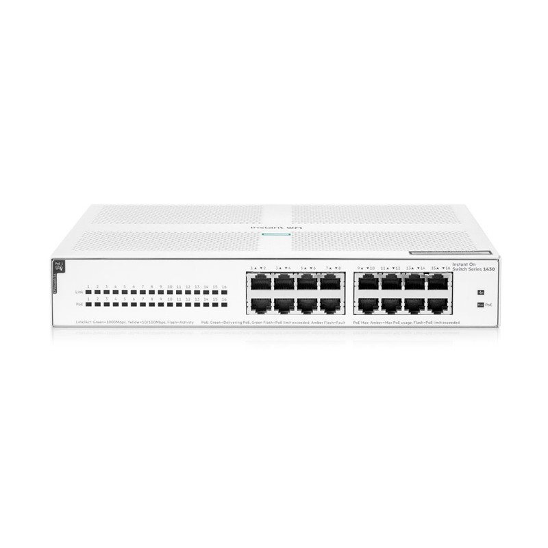 HPE Networking Instant On Switch 16p Gigabit CL4 PoE 124W 1430