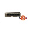Tenda TEG1105PD - 5-port PoE PD Gigabit Ethernet Switch, 1x PoE IN, 4x PoE OUT, Kov, Fanless