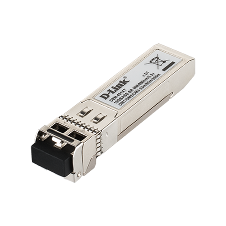 D-Link 10GBase-SR SFP+ Transceiver, 80/300m, 10-pack