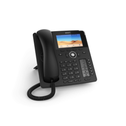 SNOM D785 IP tel.,PoE, 4,3" LCD, 6 (24) prog. tl.,