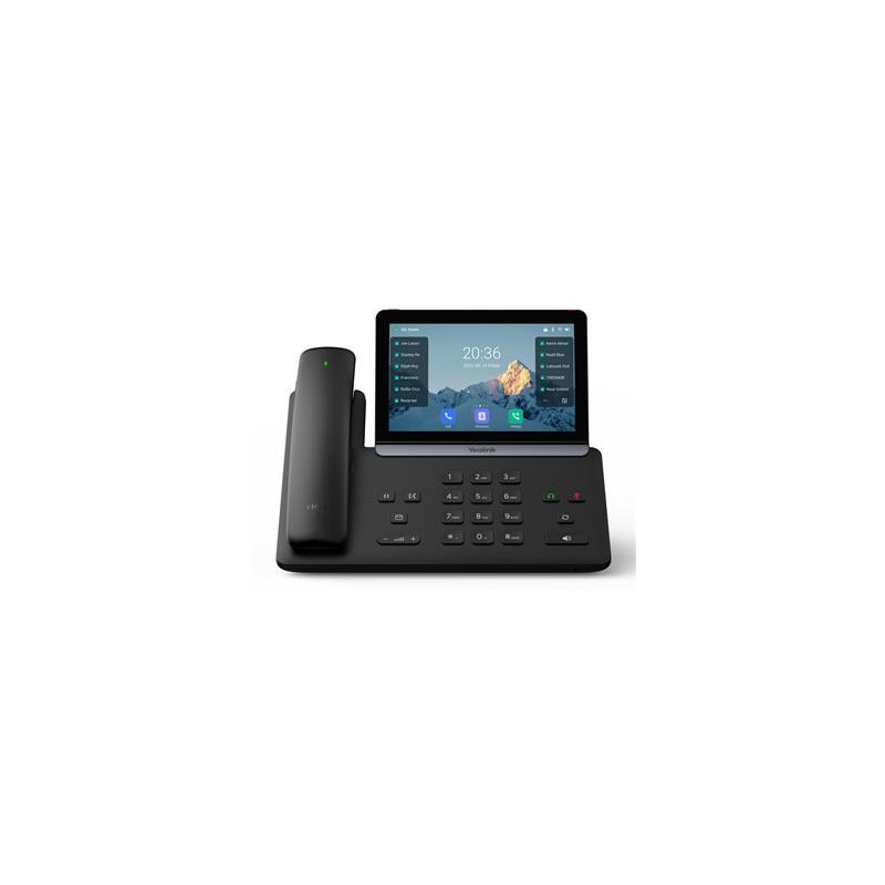 Yealink SIP-T88W Pro SIP telefon, PoE, 7"bar. LCD, GigE, 16 SIP účtů, BT sluchátko, Wi-Fi 6