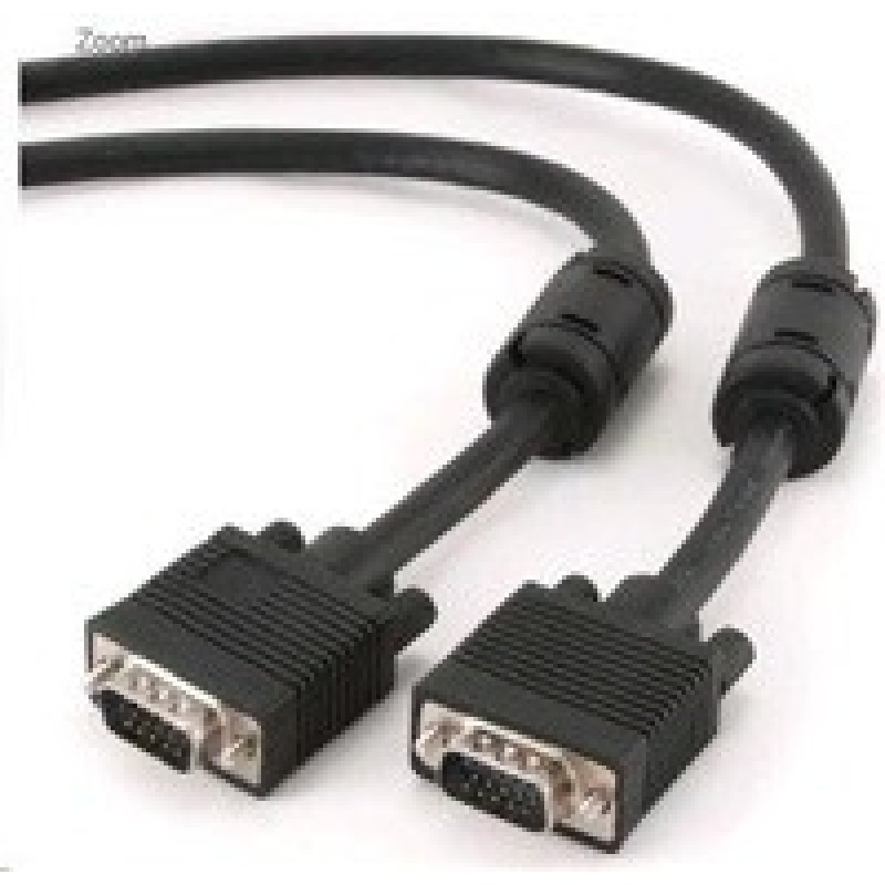 GEMBIRD Kabel VGA propojovací 3m, černý (HD15M/M, dvojité stínění, feritová jádra)